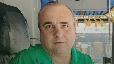 Водій тролейбуса Василь Микитюк працює вже майже 30 років