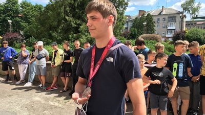 Бронзовий призер Чемпіонату Європи з греко-римської боротьби Максим Радик Бронзовий призер Чемпіонату Європи з греко-римської боротьби Максим Радик