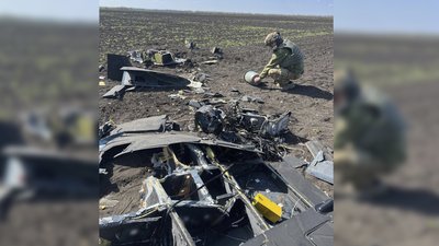 Вибухотехніки обстежують дрон