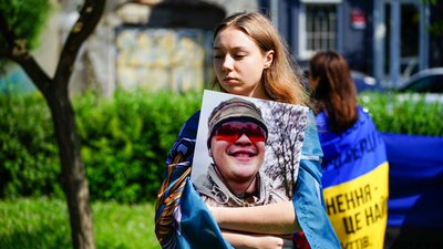 нагадали про зниклих безвісти та полонених військових