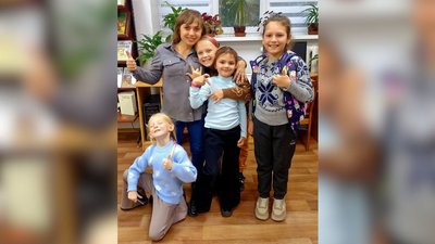 Зустріч зі школярами-відвідувачами бібліотеки