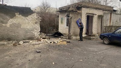 Війська РФ обстріляли гуманітарний центр в Степанівці під Херсоном