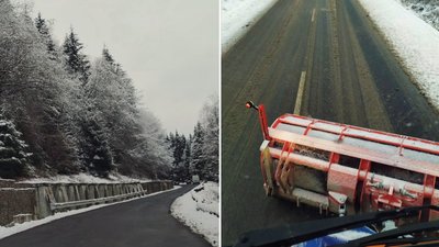 Снігопад на Закарпатті: яка ситуація на перевалах
