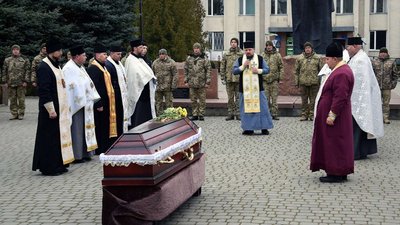 Прощання з військовим Романом Корчемним Прощання з військовим Романом Корчемним