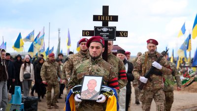 У Харкові попрощалися з поліцейським Ігорем Кравченком