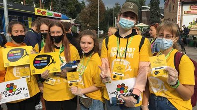 World Cleanup Day. Активісти прибрали в Києві 500 кубометрів сміття