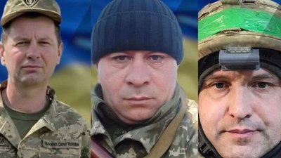 На Буковині прощаються з полеглими військовими Рябим, Неврянським та Бурлакою