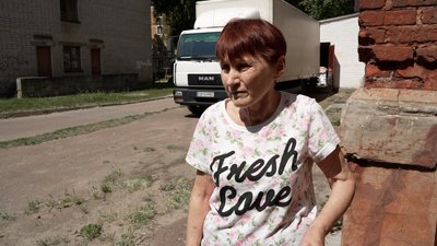 Жителька мікрорайону Шерстянка Ніна про укриття, за яке вона відповідає
