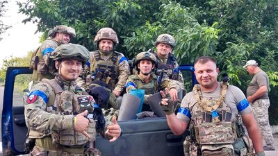 Як 128-ма бригада тероборони Дніпра воює на Донецькому напрямку Як 128-ма бригада тероборони Дніпра воює на Донецькому напрямку