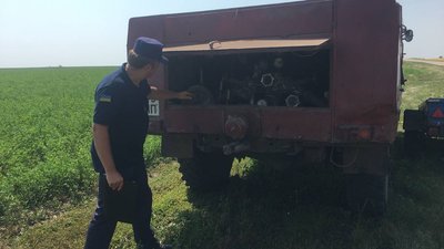 Безпечні жнива: на Житомирщині рятувальники пішли в рейд полями