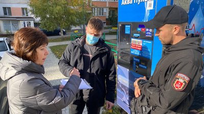 У Вінниці перевірили сім акваматів у двох мікрорайонах міста У Вінниці перевірили сім акваматів у двох мікрорайонах міста
