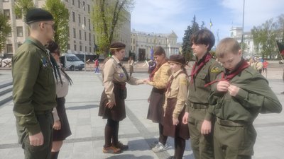 У Житомирі пластуни відзначили 111-ту річницю з дня першої пластової присяги У Житомирі пластуни відзначили 111-ту річницю з дня першої пластової присяги