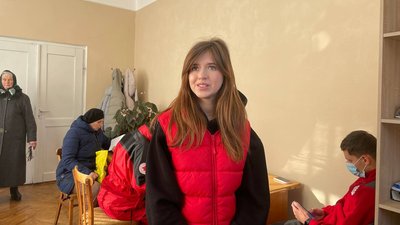 Яна Безкоровайна, спеціалістка з комунікацій Тернопільської обласної організації Червоного Хреста Яна Безкоровайна, спеціалістка з комунікацій Тернопільської обласної організації Червоного Хреста