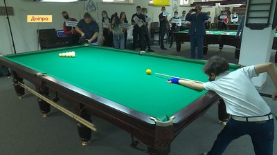 У Дніпрі розпочався чемпіонат України серед юніорів з більярдного спорту