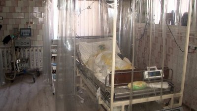 Лікарня в Дніпрі отримала подарунок від ветеранів АТО – апарат для стерилізації (ВІДЕО)