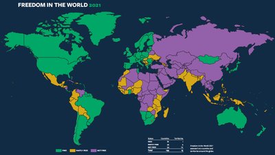 Пандемія COVID-19 посилила спад демократії та свободи в Україні — Freedom House Пандемія COVID-19 посилила спад демократії та свободи в Україні — Freedom House