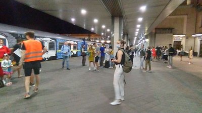 Арт-поїзд "ГогольFest" вирушив з Києва до Херсона Арт-поїзд "ГогольFest" вирушив з Києва до Херсона