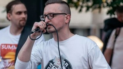 "Російська музика небезпечна, як куля ворога", - лідер гурту "Флайза" Андрій Тимчук "Російська музика небезпечна, як куля ворога", - лідер гурту "Флайза" Андрій Тимчук