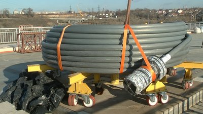 Як у Запоріжжі просувається будівництво вантового мосту Як у Запоріжжі просувається будівництво вантового мосту