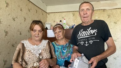 Жителі прикордонної Одноробівки евакуювалися до гуртожитку Харкова