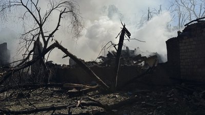 Зруйнована кіностудія Довженка