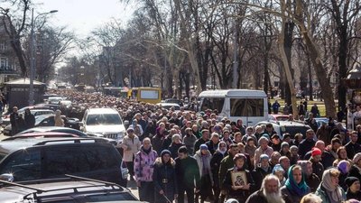 В Одесі 8 березня влаштували Хресну ходу В Одесі 8 березня влаштували Хресну ходу
