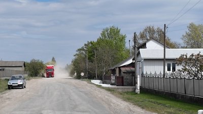 Стан дороги на вулиці Енергетичній у Новоселиці