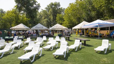 У Києві розгорнули дві фан-зони для перегляду Олімпіади-2020 У Києві розгорнули дві фан-зони для перегляду Олімпіади-2020