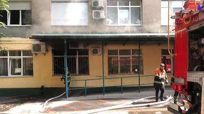 Пожежа в лікарні на Закарпатті: 200 осіб евакуйовано