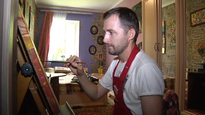 На Житомирщині художник Леонід Добровольський готується до персональної виставки На Житомирщині художник Леонід Добровольський готується до персональної виставки
