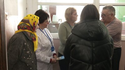 У Чигирині на Черкащині побувала виїзна бригада медиків
