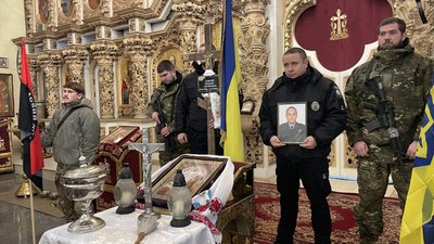 У Полтаві попрощалися із Максимом Джуяном, який загинув на війні з РФ