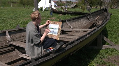 У Рівному в парку історичної реконструкції відбувся пленер. Як це було