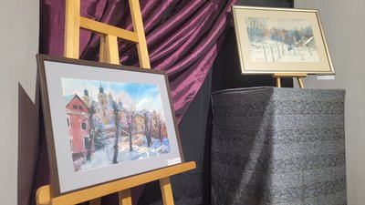 "Акварель краще пасує весні": Ігор Філик відкрив першу в Рівному персональну виставку "Акварель краще пасує весні": Ігор Філик відкрив першу в Рівному персональну виставку