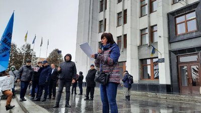 Підприємці Тернопільщини протестують проти касових апаратів
