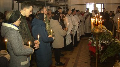 У Луцьку попрощалися з загиблим у війні Сергієм Пянтковським У Луцьку попрощалися з загиблим у війні Сергієм Пянтковським