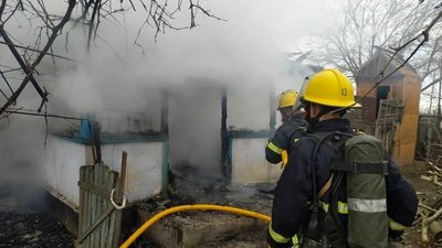 На Херсонщині сталась пожежа у житловому будинку