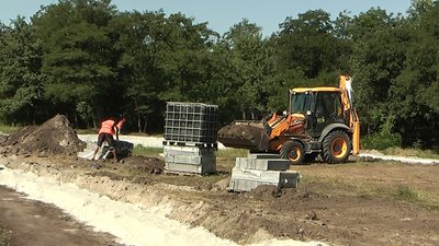 Флагшток зі збільшенням та громадський простір. Як просувається реконструкція на Хортиці Флагшток зі збільшенням та громадський простір. Як просувається реконструкція на Хортиці