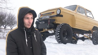 Зробив всюдихід із "Запорожця". Антон Казарінов. СУСПІЛЬНЕ | ЛЮДИ