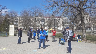 У Херсоні провели акцію до Міжнародного дня поширення інформації про аутизм У Херсоні провели акцію до Міжнародного дня поширення інформації про аутизм