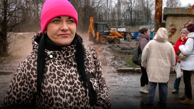 Жителі мікрорайону Масани в Чернігові скаржаться на забудовника через пошкоджену дорогу