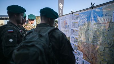 Солдати 3-ї Підкарпатської бригади територіальної оборони Польщі