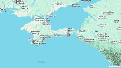 У Чорному морі біля Криму стався землетрус на глибині 10 км