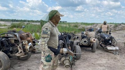 СБУ викрила старателів, які видобували бурштин у національному парку на Рівненщині