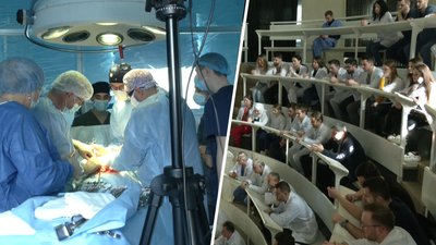 У Львові іноземні медики провели майстерклас для українських колег та студентів