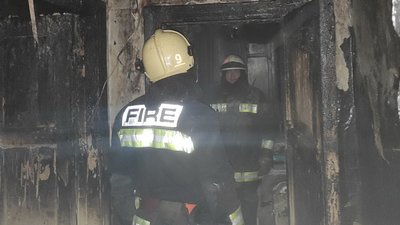 Пожежа в центрі Харкова: одна людина загинула, одна травмована