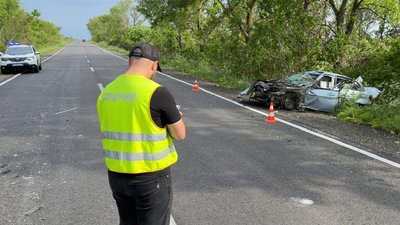 Поліцейський на місці ДТП