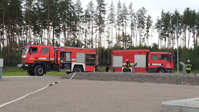Забезпечує Луганщину в електроенергії. На електропідстанції "Кремінська" гасили умовну пожежу Забезпечує Луганщину в електроенергії. На електропідстанції "Кремінська" гасили умовну пожежу