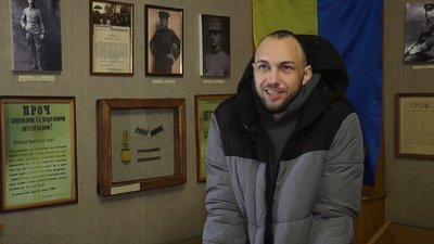 Помічник гранатометника 92 окремої штурмової бригади Євгеній Твердий Помічник гранатометника 92 окремої штурмової бригади Євгеній Твердий
