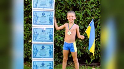 Філіп Нагорний, 7-річний спортсмен, 5 рекордів України за місяць